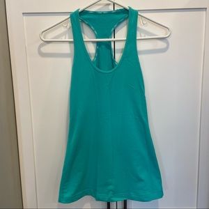 Lululemon Blue Racerback Tank - Size 4